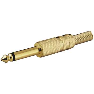 Kabel vergoldete Stecker Klinke Male > Female Mono/Stereo