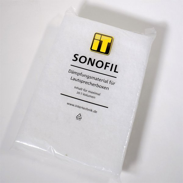 Intertechnik Sonofil anthrazit/weiß Dämpfungsmaterial