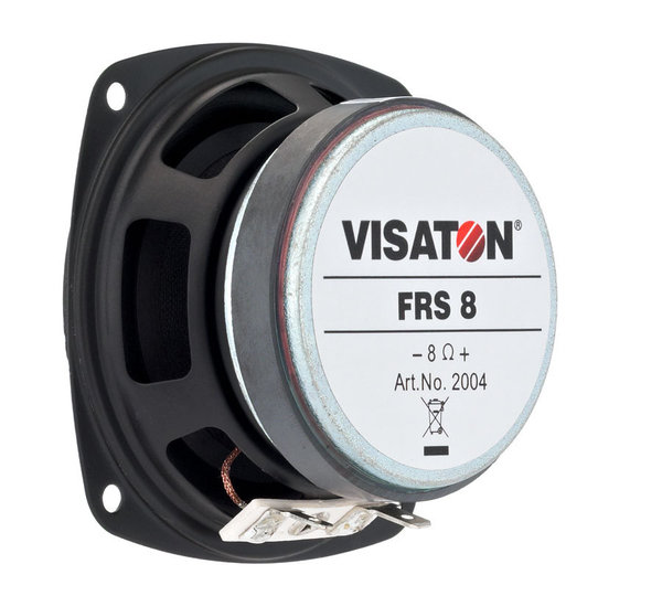 Visaton FRS 8 HiFi-Breitbandlautsprecher 8 cm (3,3") 4/8 Ohm
