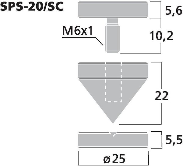 MONACOR SPS-20/SC LS-Spike-Set