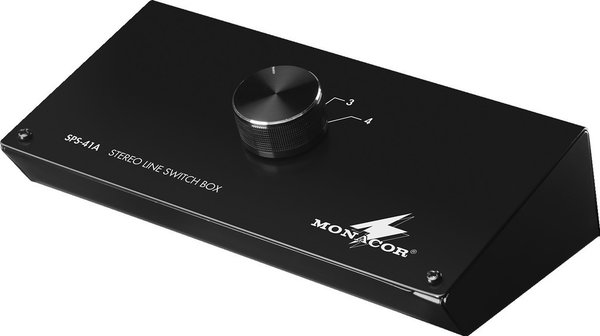 Monacor SPS-41A Stereo-Line-Umschaltbox