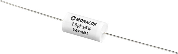 Monacor MKTA - Folienkondensatoren 1,0 µF bis 68,0 µF - 250 V