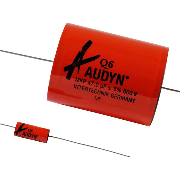 Audyn Cap Q6 MKP Folienkondensator 0,10 µF bis 100,0 µF 600 Volt