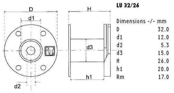 Intertechnik AirTherm Backlack-Luftspulen AT 62 0,47 bis 4,7 mH 1,32 mm